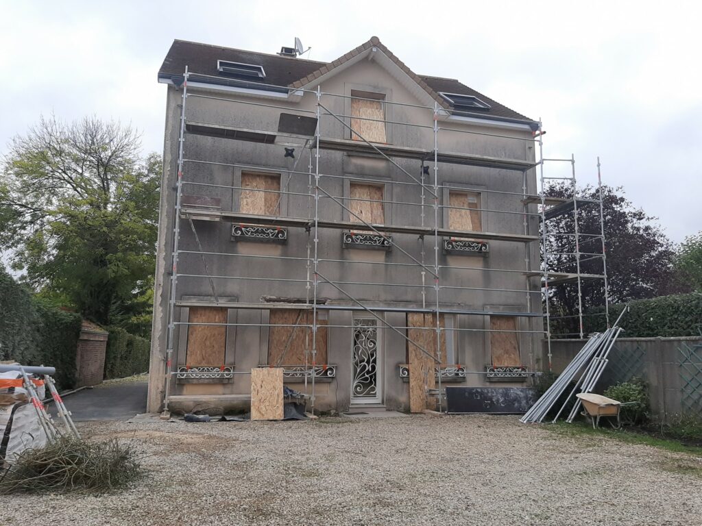 Rénovation de façade avant